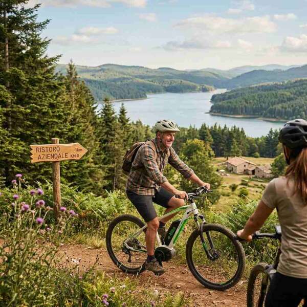 La Sila in bici